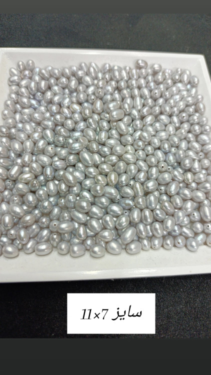 مروارید گلابی سیلور