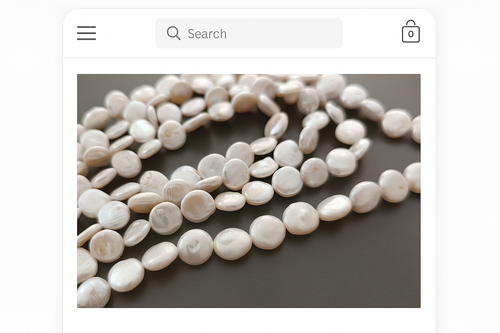 مروارید سکه ای با کیفیت